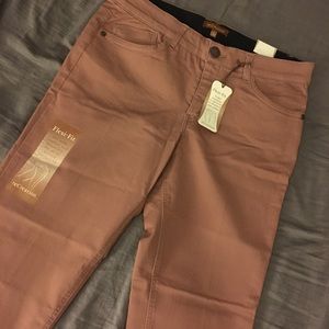 Light pink/ salmon colored jeans